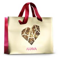AHAVA auksinis dovanų maišelis