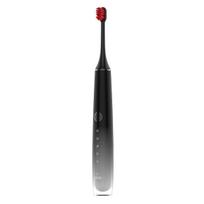 OSOM Oral Care Sonic Toothbrush Black įkraunamas elektrinis, garsinis dantų šepetėlis su veido valymo/masažavimo antgaliu