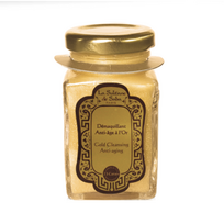 La Sultane de Saba Gold and Champagne gelinis makiažo valiklis su aukso dalelėmis, 100 ml