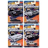 Hot Wheels Fast Furious Modeliukų rinkinys, 4 vnt.