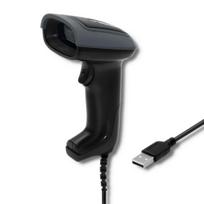 Qoltec Wired laser barcode scanner, 1D, 2D, USB