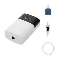 Deguonies siurblys žuvų bako deguonies generatorius akvariumas deguonies aeratorius tvenkinio aeratorius oro siurblys, įkraunamas USB Type 1
