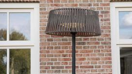 Sunred infraraudonųjų spindulių šildytuvas Artix Corda Bright Standing Brown 2100 W