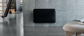 Plieninis panelinis šildytuvas Mill Invisible su WIFI, 600W, juodas