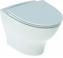 Vinta Art Set pakabinamas unitazas, IföClean „Rimfree“ su WC dangčiu