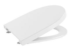 Unitazo sėdynė su dangčiu MERIDIAN Compact, su nerūdijančio plieno lankstais