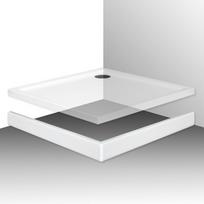 Priekinė panelė 900 dušo padėklui Flat Kvadro (su panelkitas M9500)