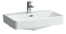 Praustuvas Laufen PRO S Compact 60x38cm, su 1 anga maišytuvui viduryje, baltas