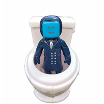 Skibidi Toilet figūrėlė - TV Man, 8cm