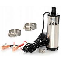 24V elektrinis kuro siurblys / pompa (dyzelinui, alyvai, skysčiams) 38mm