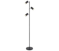 Globo 57910SB - Toršeras ROBBY 3xGU10/5W/230V juoda