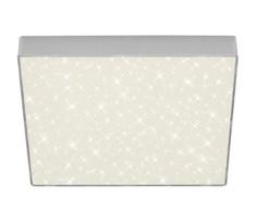 Briloner 7078-414 - LED lubinis šviestuvas STAR SKY LED/21W/230V 28x28 cm sidabras