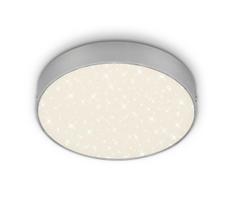 Briloner 7073-414 -LED lubinis šviestuvas STAR SKY LED/16W/230V diametras 21 cm sidabras