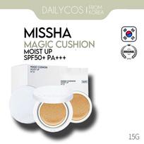 MISSHA Magic Cushion Moist Up SPF50+ PA+++ 15g su papildymu Nr.21,No23 21 Light Beige