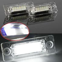 2X 18SMD LED valstybinio numerio apšvietimas 6000K baltas, tinka Touran Golf Passat Caddy T5