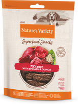 Jautiena su špinatais ir bolivine balanda | Superfood Snacks