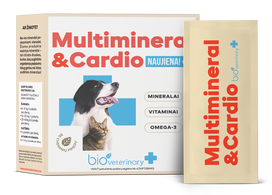 Multimineral ir Širdis - mineralai, vitaminai ir omega – 3
