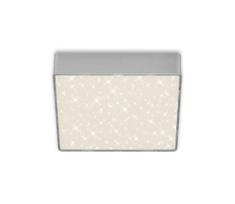 Briloner 7076-414 -LED lubinis šviestuvas STAR SKY LED/11W/230V 15x15 cm sidabras