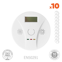 Anglies monoksido detektorius LP10-1 (10 vnt.)