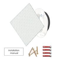 UNIVERSALUS ORO DIFUZORIUS SKY 125 3D STIKLAS
