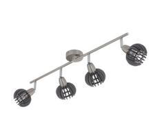 Briloner 2852-046 - Akcentinis apšvietimas RETRO 4xE14/5,5W/230V kaučiukas