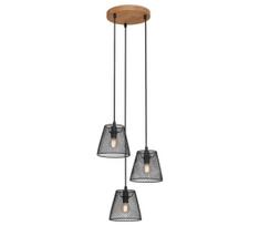 Briloner 4074-035 - Pakabinamas sietynas TAUNUS 3xE14/40W/230V kaučiukas