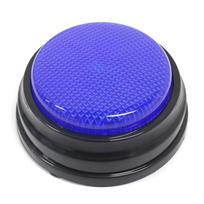 Įrašomas pokalbio mygtukas su LED funkcija Mokymosi ištekliai Mėlyni garsiakalbiai Type1- 1pcs mėlyna