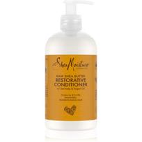 Shea Moisture Raw Shea Butter atkuriamasis kondicionierius pažeistiems plaukams 384 ml