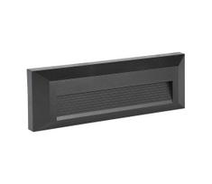 LED Lauko laiptinės šviestuvas LED/3W/230V IP65 3000K juodas