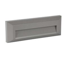 LED Lauko laiptinės šviestuvas LED/3W/230V IP65 3000K pilkas