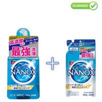 Lion Top Super Nanox koncentruotas skalbimo gelis 400g + užpildas 350g