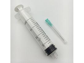 0,08 EUR už 1 vnt. užsakant 1200 vnt. Švirkštas vienkartinis 20 ml, su 21G x 38 mm adata, sterilus, Luer Lock - adata užsukama
