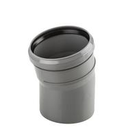 Kanalizacijos alkūnė PP 40/15°, pilkas (3018726)