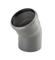 Kanalizacijos alkūnė PP 40/30°, pilkas (3018727)