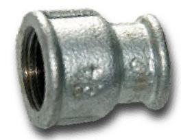 Ketinė cinkuota mova per. v/v, 1 1/4" - 1"