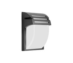 Prezent 39040 - Lauko sieninis šviestuvas AMALFI MINI 1xE27/60W/230V antracitas