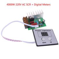4000W 220V AC Scr įtampos reguliatorius variklio greičio temperatūros reguliatorius