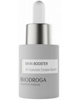 Biodroga drėkinantis hialurono rūgšties komplekso serumas veidui Biodroga MD Skin Booster 3% Hyaluronic Complex Serum 15ml