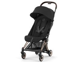 Cybex Coya vežimėlis Sepia Black, rosegold frame