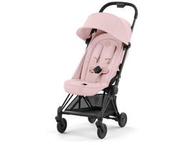 Cybex Coya vežimėlis Peach Pink, matt black frame