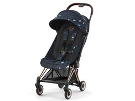Cybex Coya vežimėlis Jewels of Nature Blue, Rosegold frame