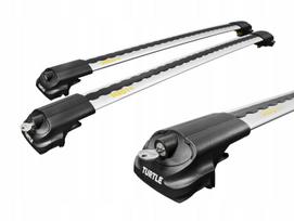 Stogo skersiniai Turtle AIR-1 Renault Clio III Facelift Wagon (2007-2014) Silver