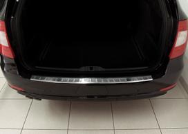 Galinio bamperio apsauga Skoda Superb II Wagon (2008-2015)