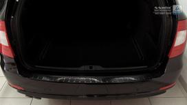 Galinio bamperio apsauga Skoda Superb II Wagon (2008-2015)