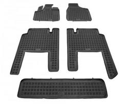 Automobiliniai kilimėliai Chrysler Town & Country V 7 Seats (2007-2016) Guminiai
