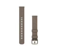 Garmin watch strap Lily 2 Nylon, coffee/cream gold