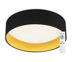 Top Light - LED Pritemdomas lubinis šviestuvas LED/24W/230V+remote kontrolė juoda