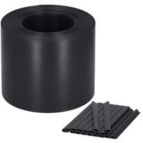 Tvoros juosta su 20 klipsų, 0,19 x 35 m (1200g/m²), Springos, juoda