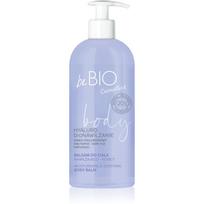 beBIO Hyaluro bioMoisture giliai drėkinantis kūno balzamas labai sausai odai 350 ml