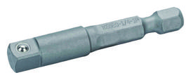 Adapteris iš  1/4  "šešiakampio į 1/2" kvadratinį 50mm